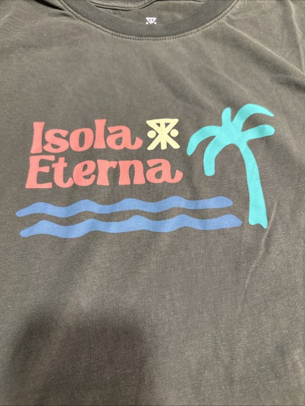 Roark Isola Eterna SS Custom Dye Tee Military Green Mens Size Large NWT $42